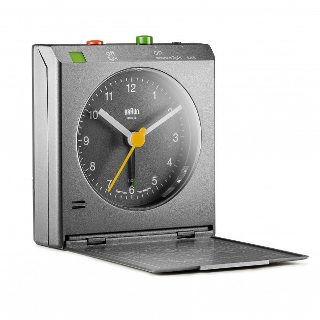 Braun Bnc005 Classic Reflex Control Travel Alarm Clock Gygy