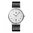 Braun BN0032 Herren klassisch Uhr mit Lederband, weiß, elegantes Design, Neu+OVP