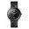 Braun BN0032 Herren klassisch Uhr mit Milanaisearmband, schw., elegant, Neu+OVP