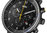 Braun Herren BN0095 Prestige Chronograf Uhr mit Kautschukband, BKBKBKG, Neu+OVP