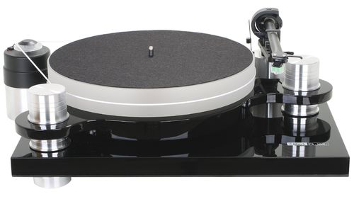 Audio Block PS-100+ Plattenspieler, schwarz, sehr schönes und modernes Design, Neu+OVP