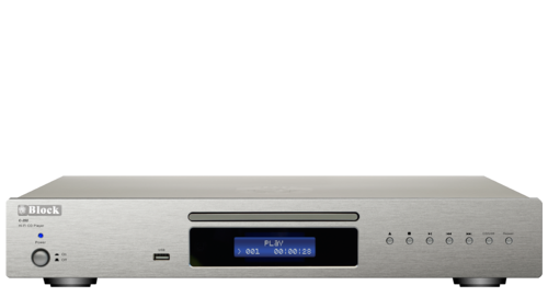Audio Block C-250 CD-Spieler, silber, sehr schönes Design, Neu+OVP