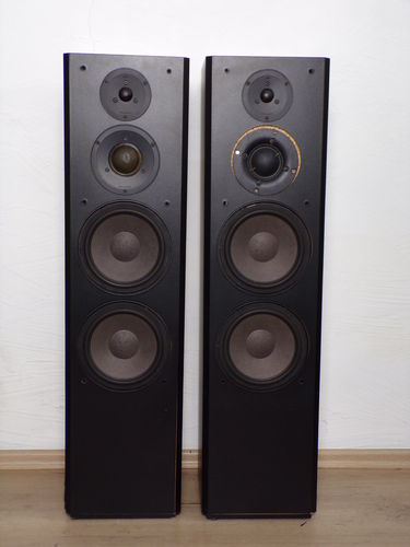 Speakers Braun Atelier HiFi LS130, black, moderate condition, 2979/17252