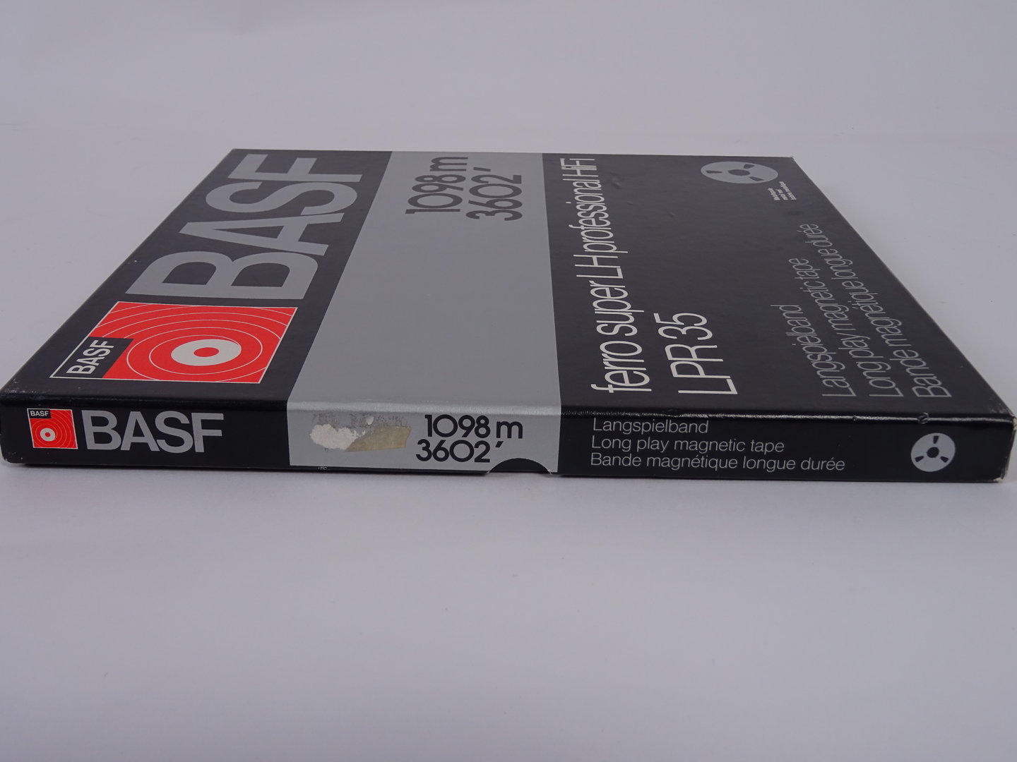 unbespielt BASF BASF LPR 35 Tonband Revox Kunststoffspule 26,5cm 