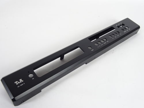 Spare part T&A Electroacoustic CM300R CD-Player front panel, black, HS035