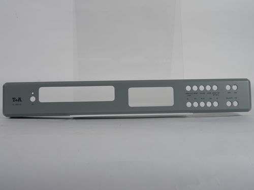 Spare part T&A Electroacoustics CC2000AC front panel, used, grey, HS062