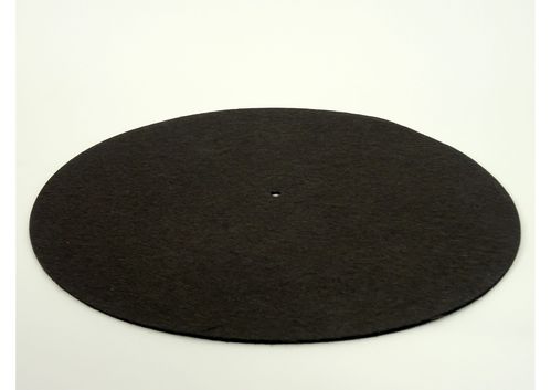 Tonar Nostatic Plattenteller Matte II in schwarz, dämpft Vibrationen, Neu+OVP, 5312