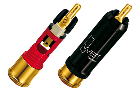 WBT-0110CU RCA plug, signal conductor of pure copper, new, nextgen™