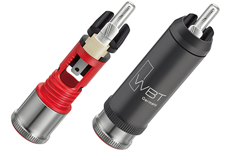 WBT-0114Ag RCA plug, signal conductor of Fine silver, new, nextgen™