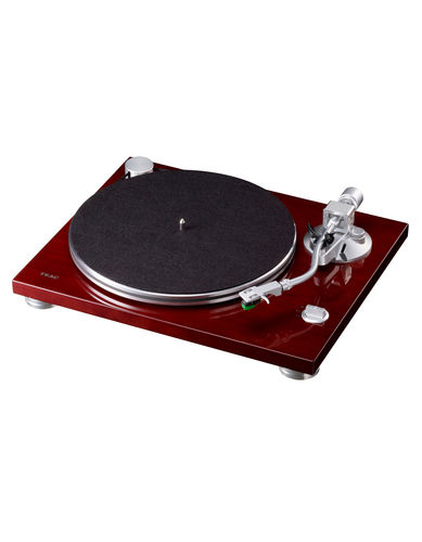 TEAC TN-3B turntable with belt drive, Cherry, new + original boxed