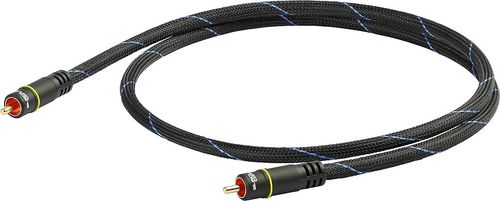 Black Connect HiFi hochwertiges Koax MKII Kabel, 1 m/1,5 m/2,5 m/3,5 m/5 m
