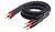 Black Connect HiFi hochwertiges Single WireKabel, Lautsprecherkabel, Länge 3 M