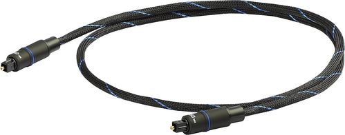 Black Connect HiFi high quality OPTO MKII fiber optic cable, length 7,50 M