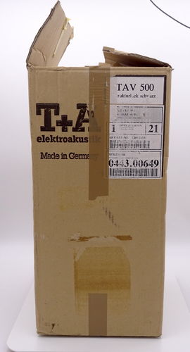 T&A TAV 500 Centerlautsprecher, Schwarz, sehr guter Zustand, 6510/0443.00649