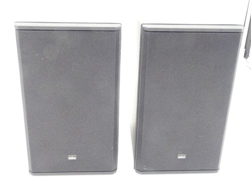Braun HiFi CM5 loudspeaker, black, good condition, 4701/18739&18741
