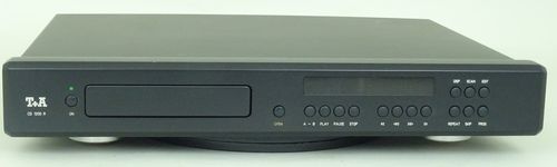 T&A CD 1200 R CD player, black, very good condition, 6263/0505S00893