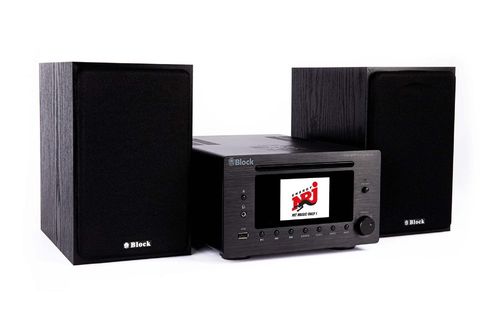 Audio Block MHF-900 CD, DAB+, Internet-Radio, Saphirschwarz, Neu+OVP