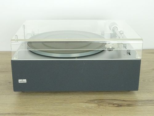 Braun HiFi PS400 Plattenspieler, Schwarz, sehr guter Zustand, Bastlergerät, 8512
